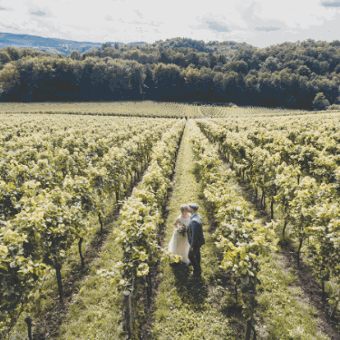 Château de bioul mariage au cœur des vignes