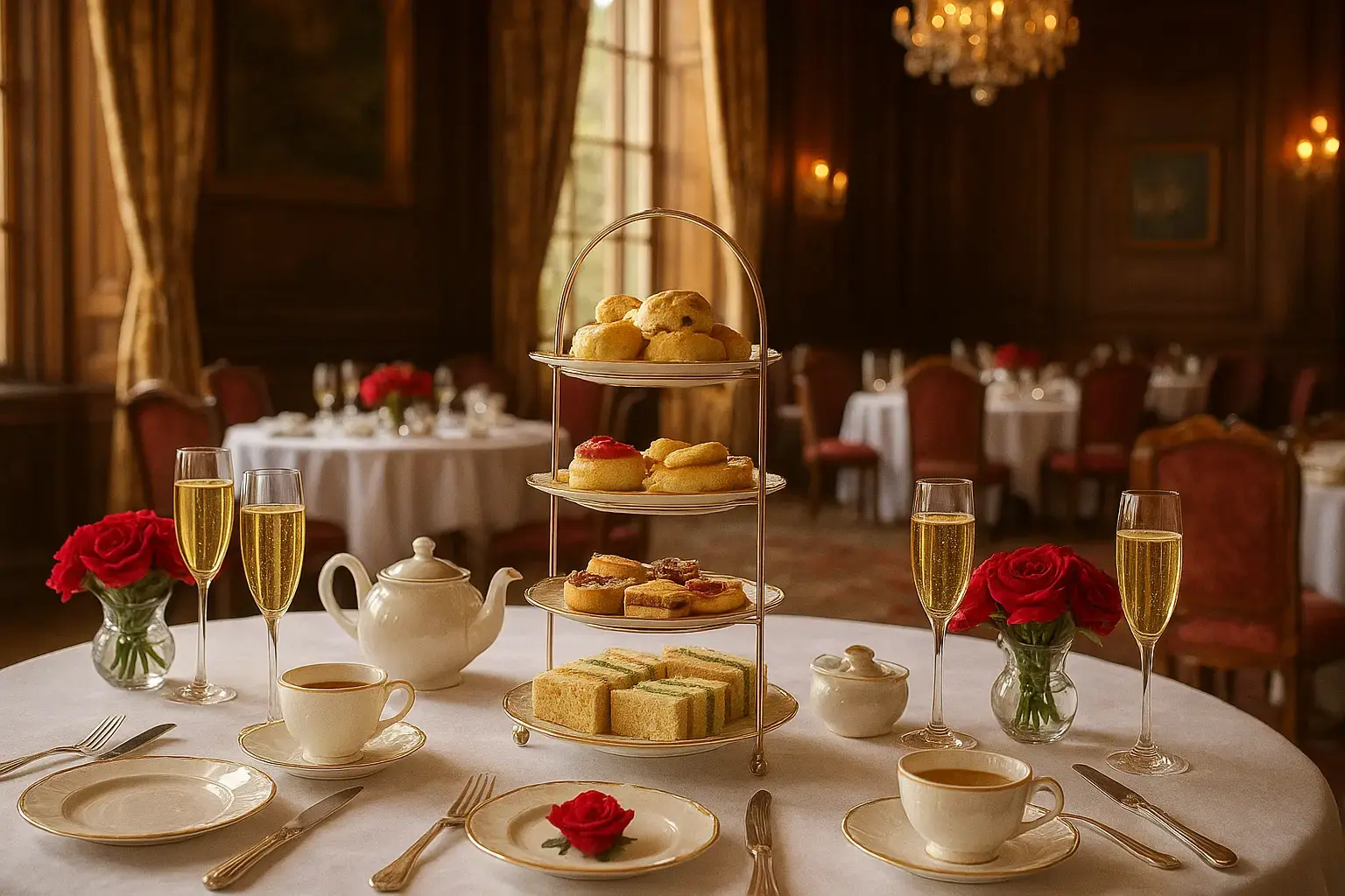 High Tea d’exception en Wallonie | Château de Bioul
