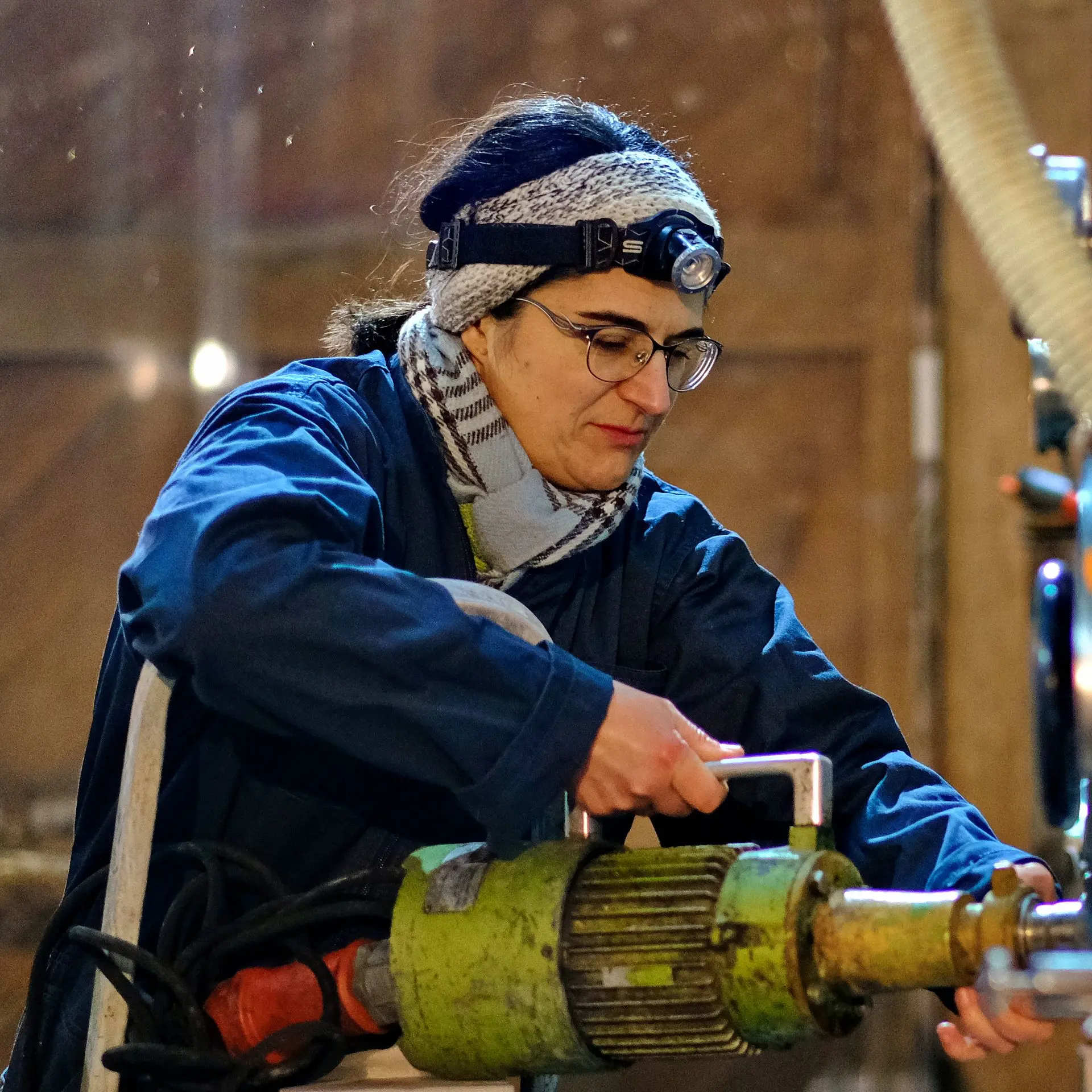 Mélanie Chéreaux, maître de chai au Château de Bioul en Wallonie