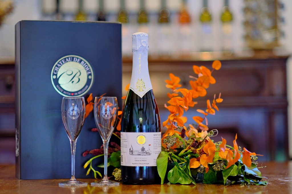 Box Brut de Bioul 2022 + 2 glasses