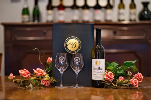 Coffret Batte de la Reine & 2 verres